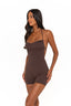 SUKI PLAYSUIT CHOCOLATE