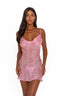 LILA SILK DRESS PEONY