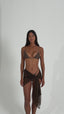 SILK SARONG PEACHES